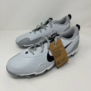 Nike Force Trout 9 Keystone Men's Baseball Cleats Gray White Black Size 12
